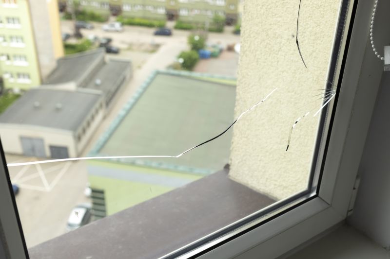 Cracked Window Damage